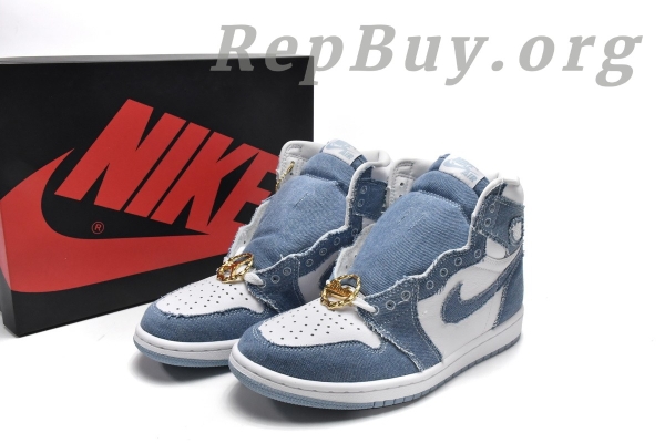 Jordan 1 High OG Denim (W) DM9036-104 - 图片 3