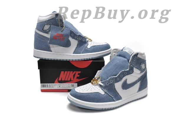 Jordan 1 High OG Denim (W) DM9036-104 - 图片 4
