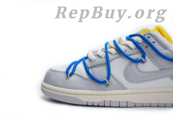 Top Version SB Dunk  Low Off-White Lot 10  DM1602-112 - 图片 7