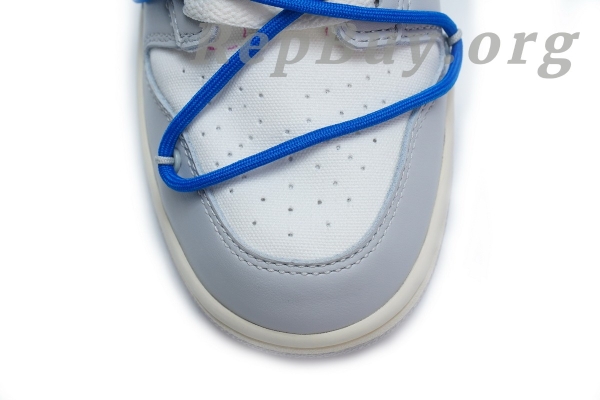 Top Version SB Dunk  Low Off-White Lot 10  DM1602-112 - 图片 16