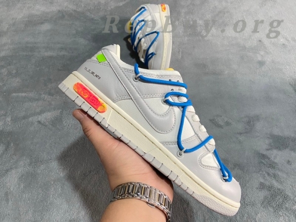 Top Version SB Dunk  Low Off-White Lot 10  DM1602-112 - 图片 26
