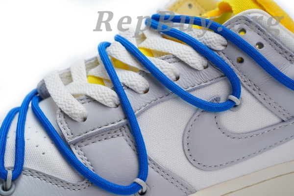 Top Version SB Dunk  Low Off-White Lot 10  DM1602-112 - 图片 6