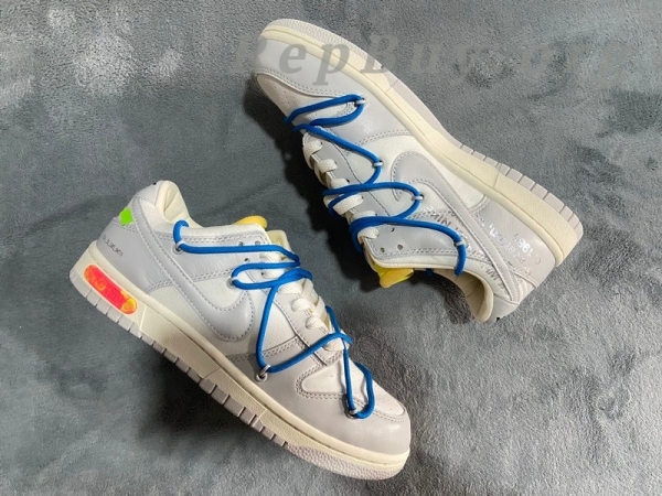 Top Version SB Dunk  Low Off-White Lot 10  DM1602-112 - 图片 25
