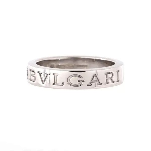 18K White Gold BV Diamond Ring - 图片 2