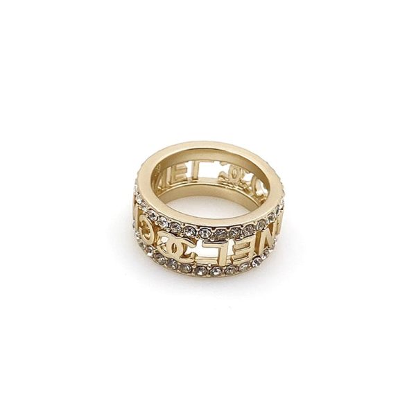 18K CC Diamond Ring - 图片 2