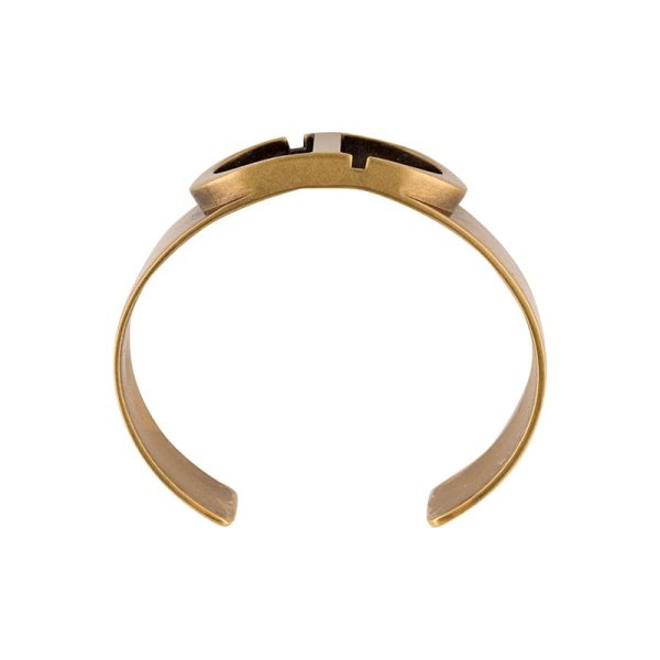 18K CD Cuff Bracelet - 图片 3