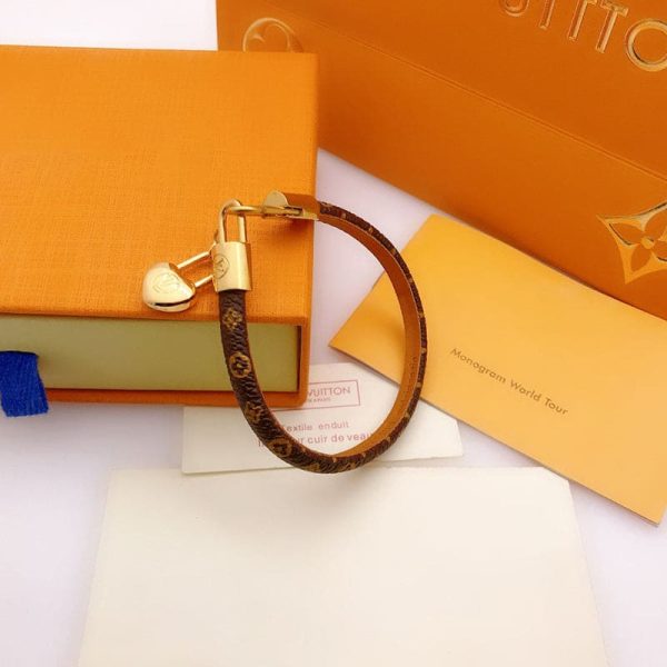 18K Louis Crazy In Lock Charm Bracelet - 图片 4