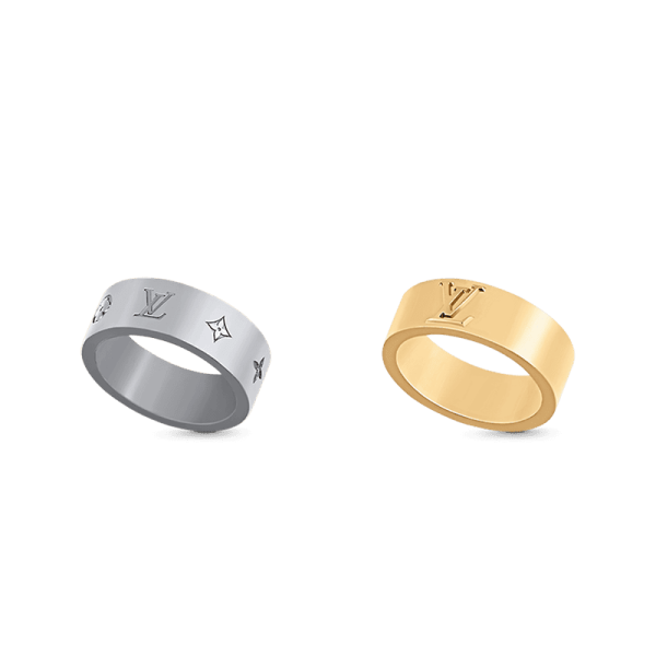 18K Louis Instinct Set of 2 Rings - 图片 2