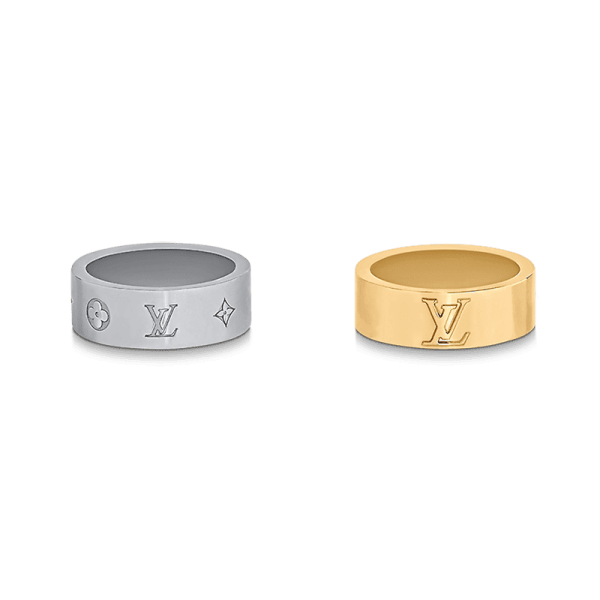 18K Louis Instinct Set of 2 Rings