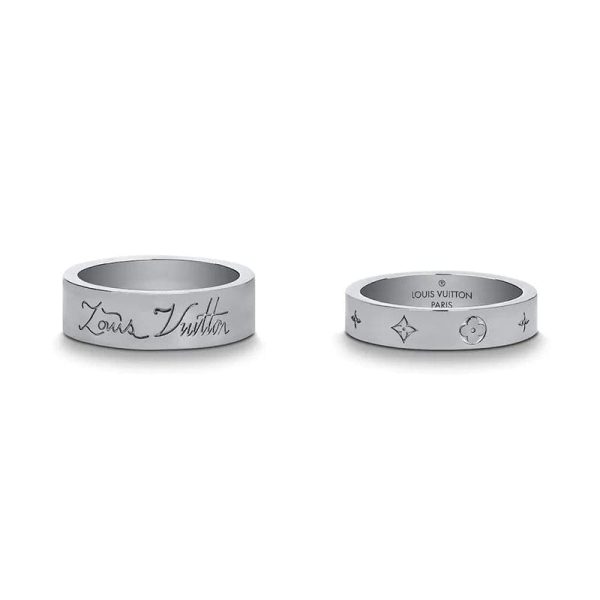 18K Louis You & Me Set of 2 Rings - 图片 5