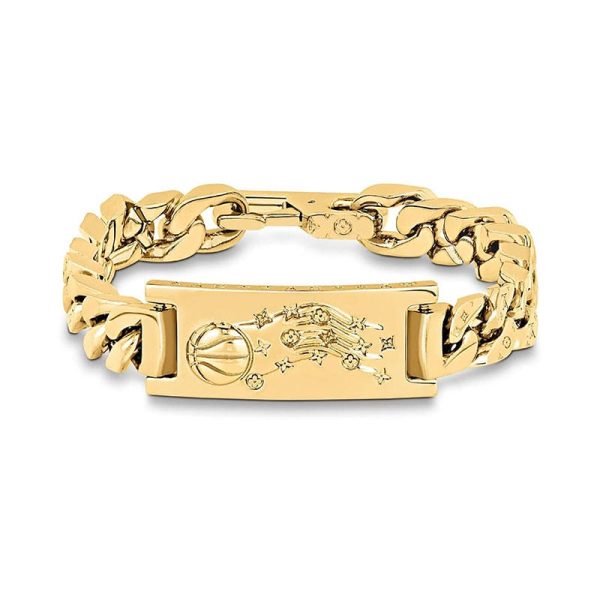18K Louis NBA Bracelet