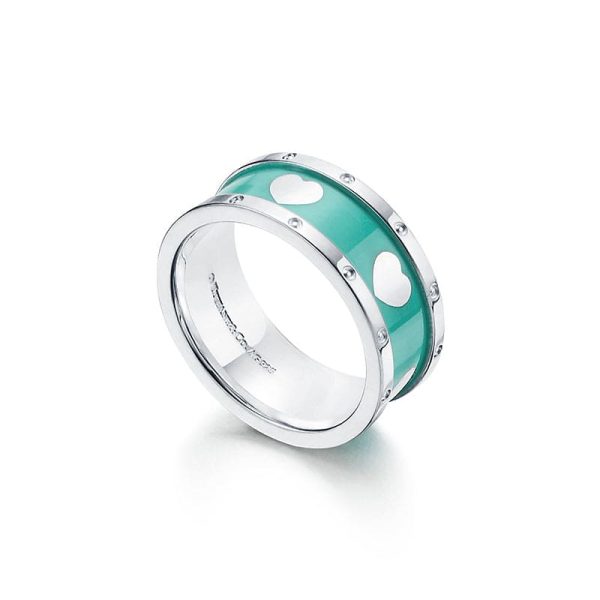 18K T Love Heart Ring - 图片 2