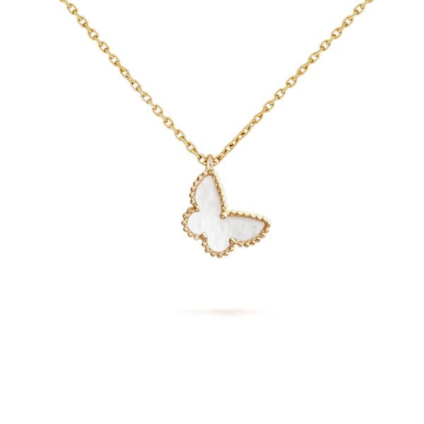 18K Sweet Alhambra Butterfly Necklace