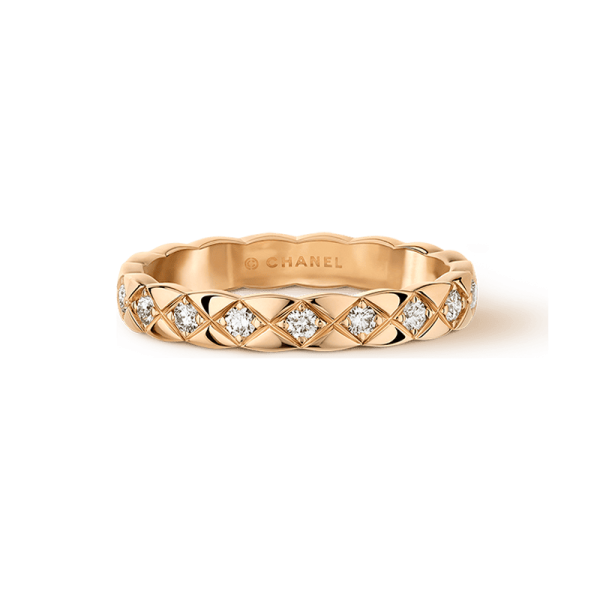 18K CC Coco Crush Mini Diamonds Ring