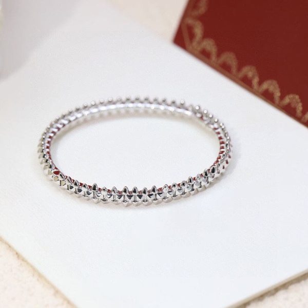 18K White Gold Clash De Bracelet - Image 2