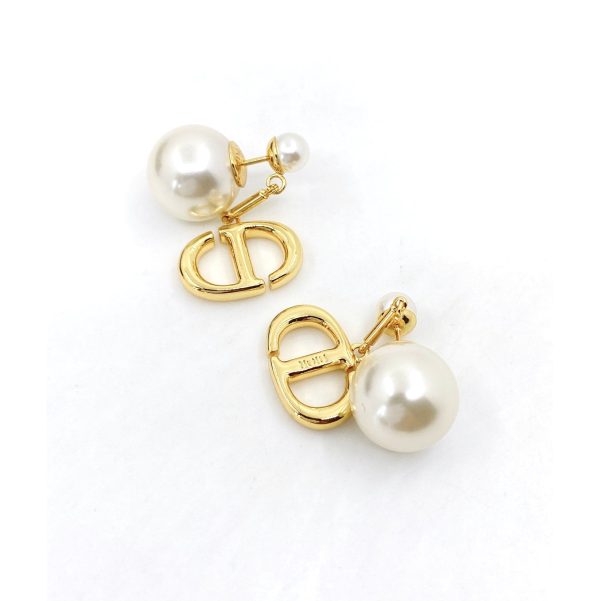 18K Tribales Pearl Earrings - 图片 3