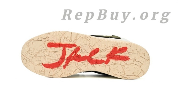 Travis Scott x Jordan Cut the Check SP Medium Olive - 图片 4