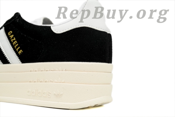 Adidas Gazelle Bold Core Black White HQ6912 - 图片 5