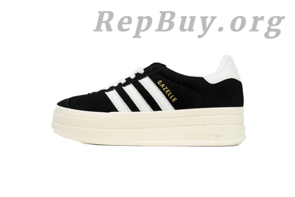 Adidas Gazelle Bold Core Black White HQ6912