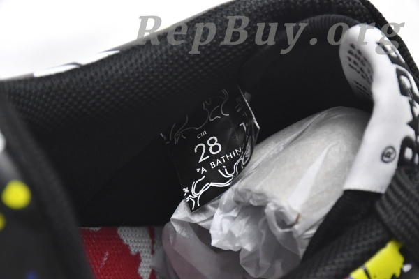 A Bathing Ape Bape Sta Low BLACK/ORANGE/WHITE-MULTI - 图片 8
