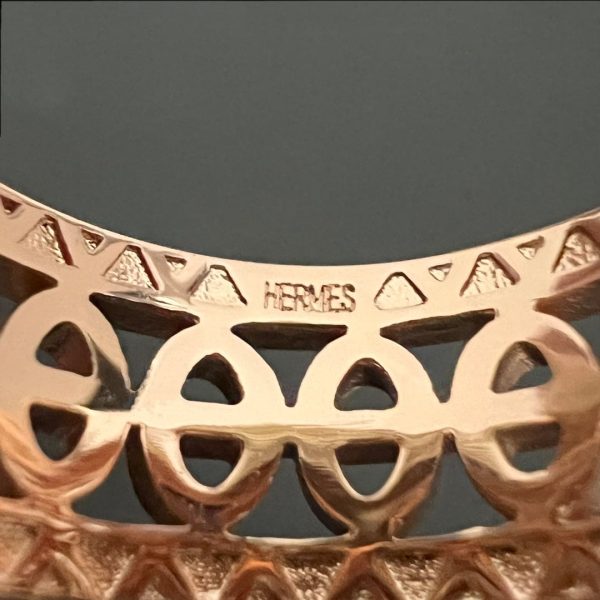 18K D'ancre Divine H Ring - 图片 3