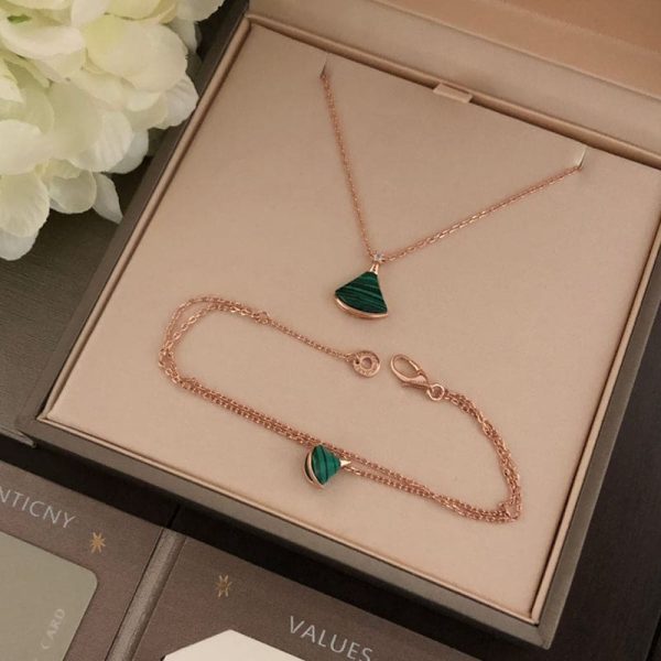 18K DIVAS' DREAM Malachite Bracelet - 图片 4