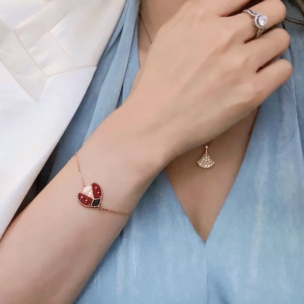 18K Lucky Spring Clover Bracelet - 图片 5