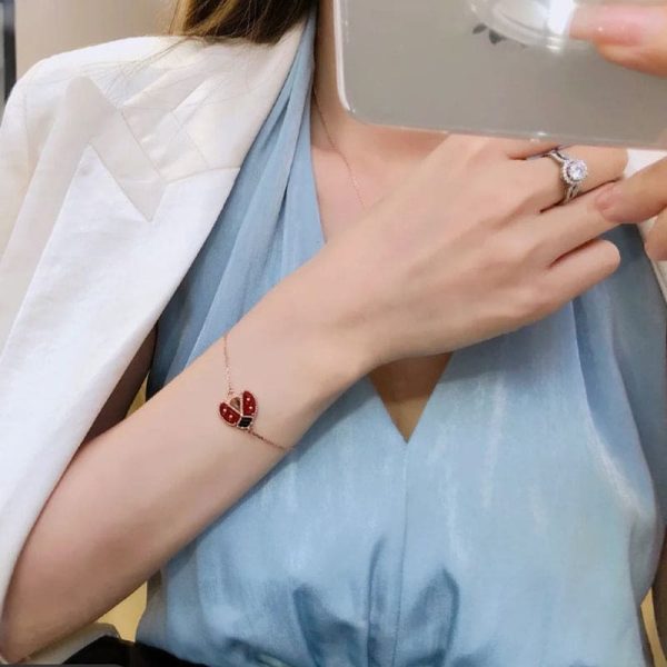 18K Lucky Spring Clover Bracelet - 图片 6