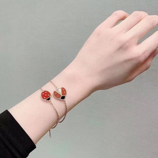 18K Lucky Spring Clover Bracelet - 图片 4