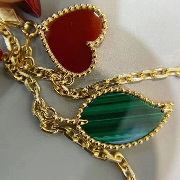 18K Lucky Alhambra Four Motifs Clover Bracelet - 图片 4