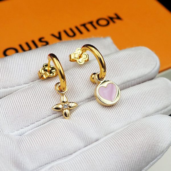 18K Louis Iconic Heart Earrings - 图片 2