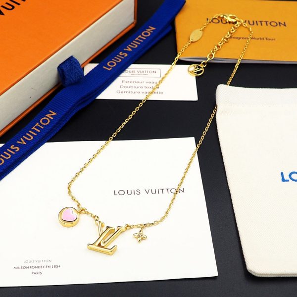 18K Louis Iconic Heart Necklace - 图片 4