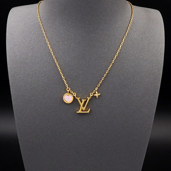 18K Louis Iconic Heart Necklace - 图片 2