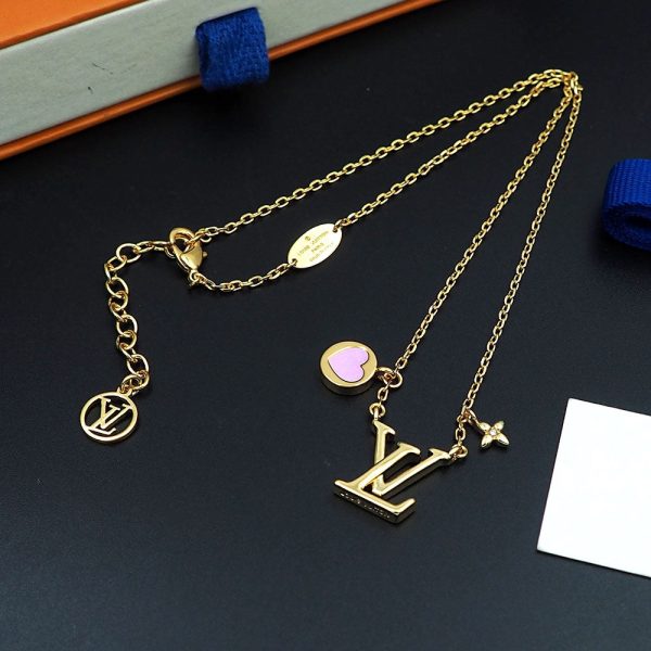 18K Louis Iconic Heart Necklace - 图片 6