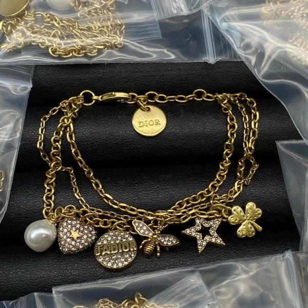 18K CD J'Adior Vintage Bracelet - 图片 2