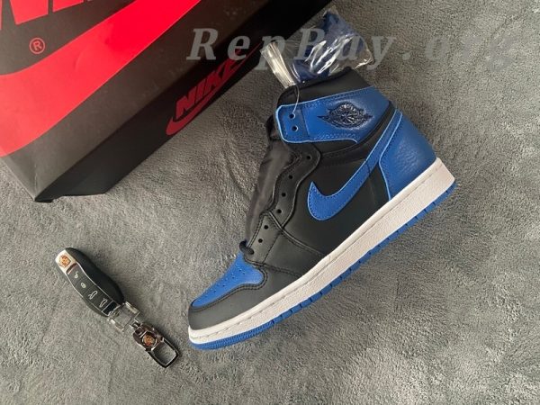 Top Version Air Jordan 1 Retro Royal 555088-007 - 图片 13
