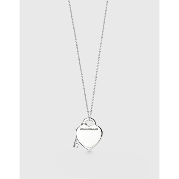 18K Return to Tiffany Heart & Key Necklace - 图片 2