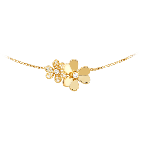 18K Frivole Clover Clover Necklace