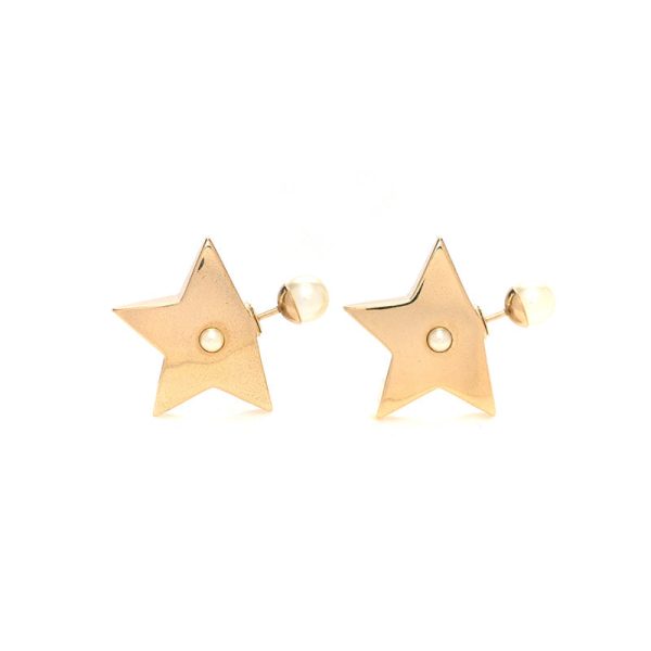 18K CD Tribales Star Earrings - 图片 8
