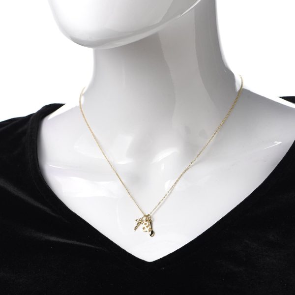 18K T Wine and Dine Pendant Necklace - 图片 5