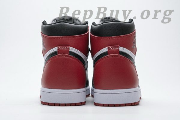 Top Version Jordan 1 Retro Black Toe (2016) 555088-125 - 图片 5