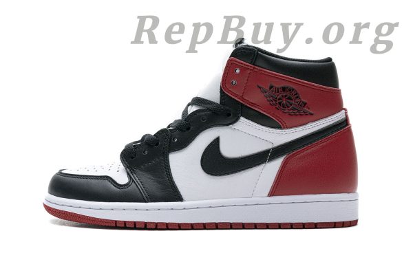 Top Version Jordan 1 Retro Black Toe (2016) 555088-125 - 图片 7