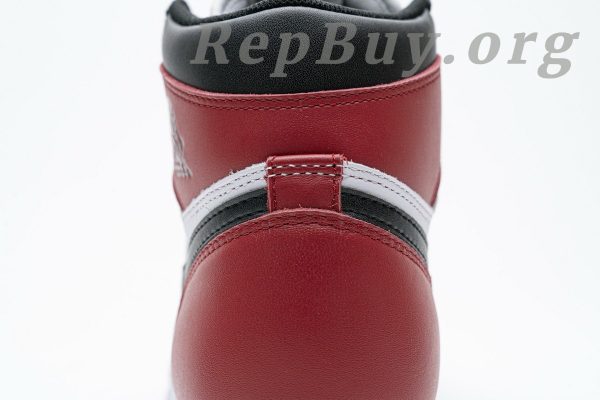Top Version Jordan 1 Retro Black Toe (2016) 555088-125 - 图片 15