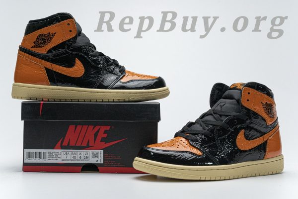 Top Version Air Jordan 1 Retro High Shattered Backboard 3.0 555508-028 - 图片 27