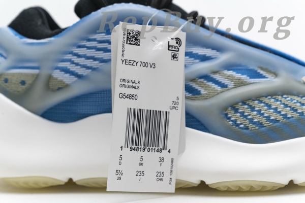 Top Version adidas Yeezy Boost 700 V3 Azareth G54850 - 图片 24