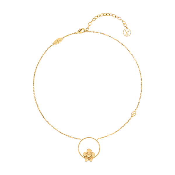 18K Louis Vivienne Swinging Necklace