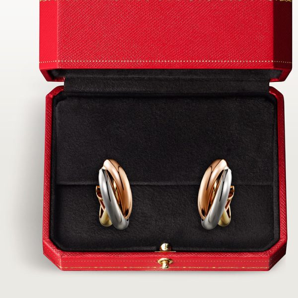 18K Trinity Earrings - Image 2