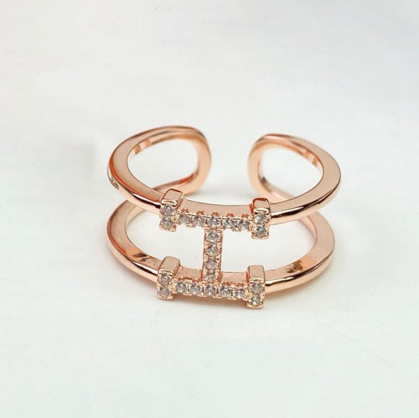 18K Ever Chaine D'ancre H Ring