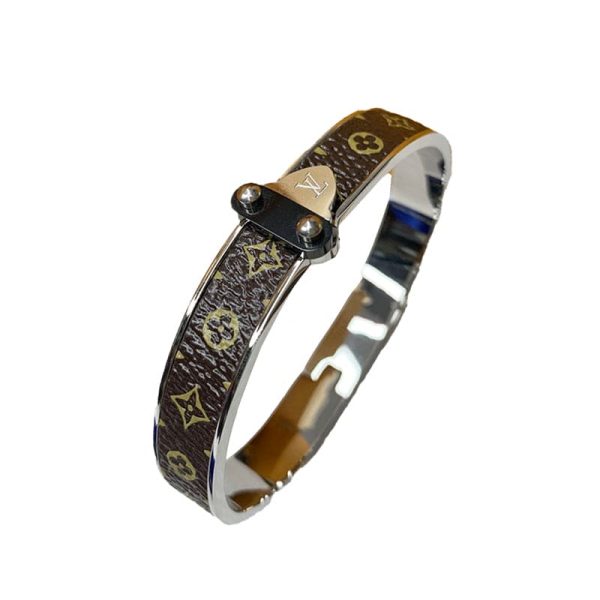 18K Louis Vintage Leather Bracelet - 图片 2