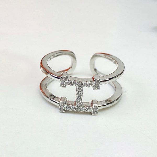 18K Ever Chaine D'ancre H Ring